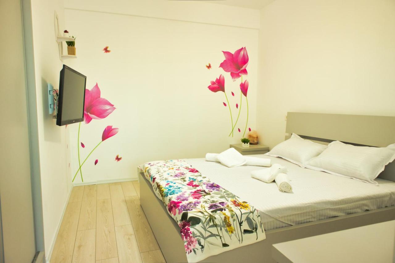 Cozy Flowers Studio - Fast Wi-Fi & Washer-Dryer ブラショフ エクステリア 写真